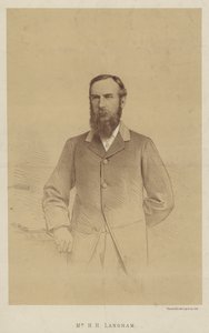 Mr H H Langham (litho) av English School