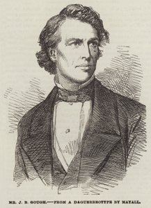 Mr J B Gough (gravering) av English School