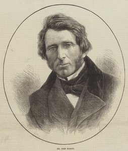 Mr John Ruskin (gravering) av English School