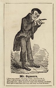 Mr Squeers fra Nicholas Nickleby av English School