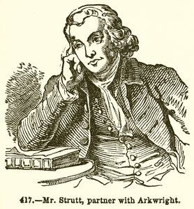 Mr. Strutt, partner med Arkwright av English School