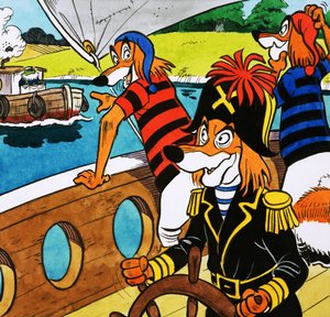 Mr Padde og hundepirater av English School