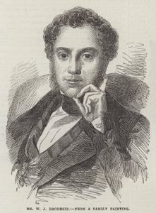 Mr W J Broderip (gravering) av English School
