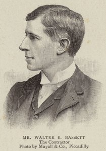 Mr Walter B Bassett (gravering) av English School