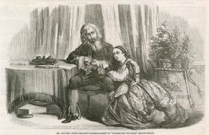 Mr og Mrs Henri Draytons underholdning av Illustrated Proverbs, Regent Street, London av English School
