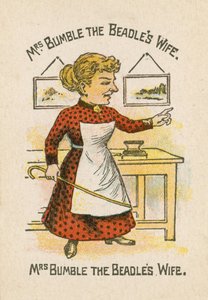 Mrs Bumble the Beadles Wife av English School