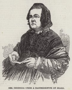 Fru Chisholm (gravering) av English School