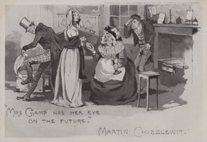 Mrs Gamp, Martin Chuzzlewit von English School