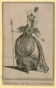 Mrs Hunter i karakteren til Boadicea av English School