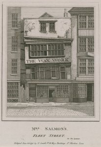 Mrs Salmons, The Wax Work, Fleet Street av English School
