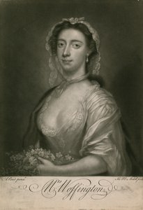 Mrs. Woffington, Schauspielerin von English School