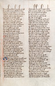 Ms326 f25r, Confessio Amantis av John Gower (penn og blekk på vellum) av English School
