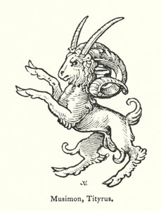 Musimon, Tityrus (gravering) av English School