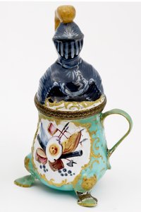 Sennepsgryte, Bilston, ca. 1780 (emalje) av English School