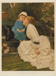 Min kjære er bedre! (chromolitho) av English School