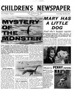 Mystery of the Monster, forsiden av 