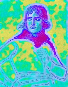 Napoleon Bonaparte, første konsul, illustrasjon fra History of England av H. O. Arnold-Foster, utgitt 1897 (digitalt forbedret bilde) av English School