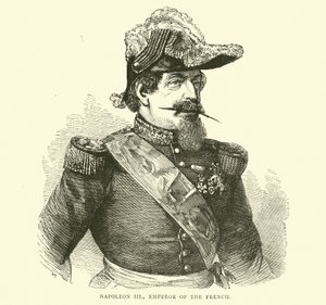 Napoleon III, franskmennenes keiser, juli 1870 av English School