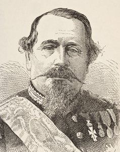 Napoleon III, fra 'The National and Domestic History of England' av William Hickman Smith Aubrey (1858-1916) utgitt London, ca. 1890 av English School