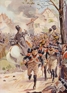 Napoleon i slaget ved Lützen av English School