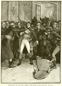 Napoleons Coup de Main: Scene i Hall of the Ancients av English School