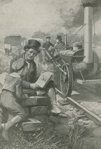 Nasmyth skisserer Stephensons motor av English School