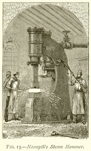 Nasmyths Steam Hammer av English School