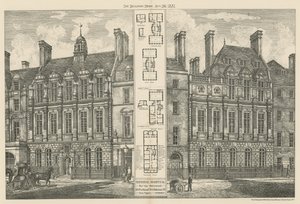 National Hospital for the Deformed, Great Portland Street og Bolsover Street av English School