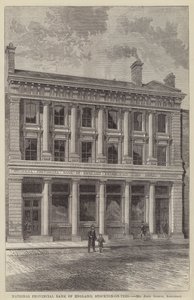 National Provincial Bank of England, Stockton-on-Tees (gravering) av English School