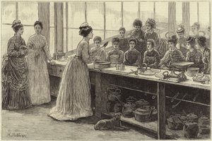 National Training School of Cookery i South Kensington av English School
