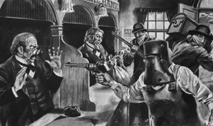 Ned Kelly überfällt eine Bank von English School