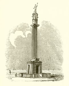 Nelsons Pillar, i Yarmouth av English School