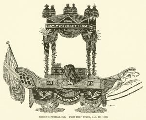 Nelsons begravelsesbil, fra Times av English School