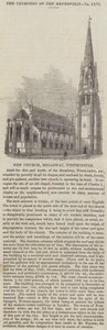 New Church, Broadway, Westminster (gravering) av English School