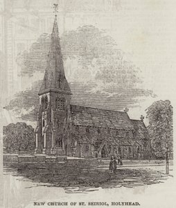 New Church of St Seiriol, Holyhead (gravering) av English School