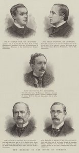 Nye medlemmer av Underhuset (gravering) av English School