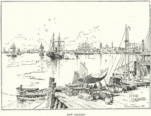 New Orleans (gravering) av English School