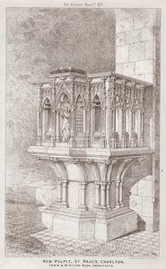 New Prekestol, St Paul's, Charlton (gravering) av English School