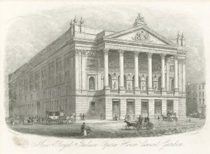 New Royal Italian Opera House, Covent Garden, London av English School