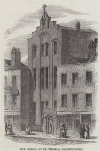New School of St Thomas, Charterhouse (gravering) av English School
