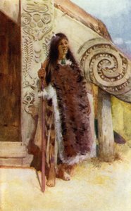 Neuseeland: Eine Maori-Häuptlingstochter von English School