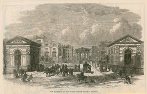 Ny inngang til Euston Square jernbanestasjon av English School