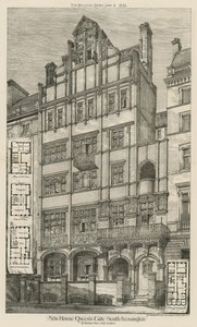 Nytt hus, Queens Gate, South Kensington, London av English School