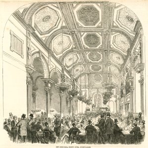Ny musikkhall, Evans Hotel, Covent Garden, London av English School