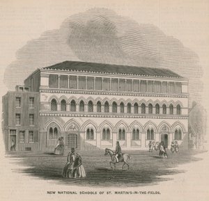 Nye nasjonale skoler i St Martins-in-the-Fields av English School