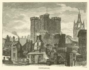 Newcastle (gravering) av English School