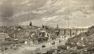 Newcastle upon Tyne i 1887 av English School