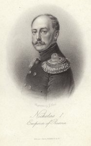 Nicholas I av Russland av English School