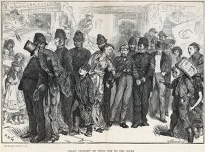 Nattsiktelser på vei til retten av English School