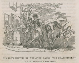 Nimrods skisse av Woolwich-løp av English School